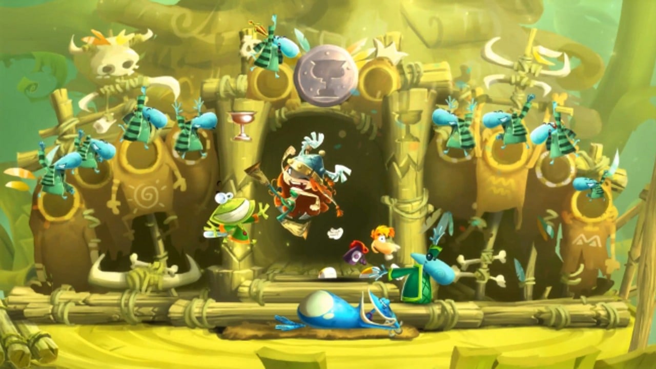 Rayman Legends Xbox 360 HD Gameplay First 35 Minutes 