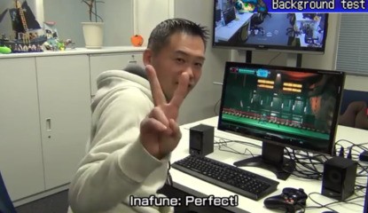Keiji Inafune Plays Some Mighty No.9, Seems Pleased