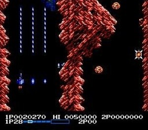 Life Force - Gradius with both horizontal and vertical sections!