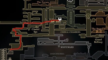 Courier's Rasher Map Route 2