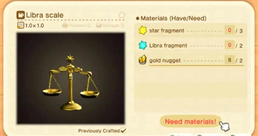 Libra scale, Animal Crossing Wiki