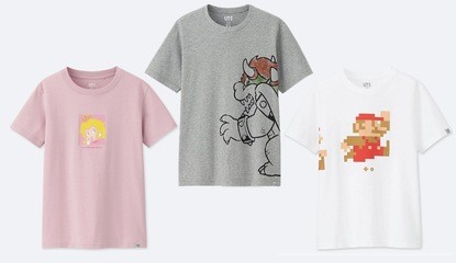 Uniqlo Launches Fresh New Line Of Super Mario T-Shirts