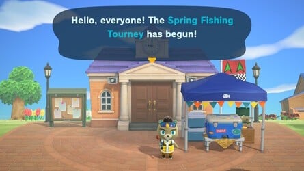 Animal Crossing New Horizons Spring Fishing Tourney