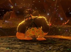 Donkey Kong Bananza: Canyon Layer Boss - How To Defeat Stompenclomper