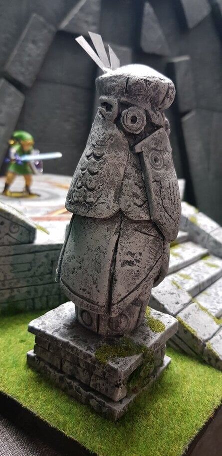 Skyward Sword Statue Amiibo Stand Edlothian