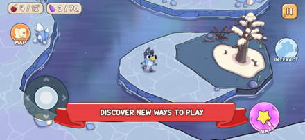 Screenshots of the mobile release