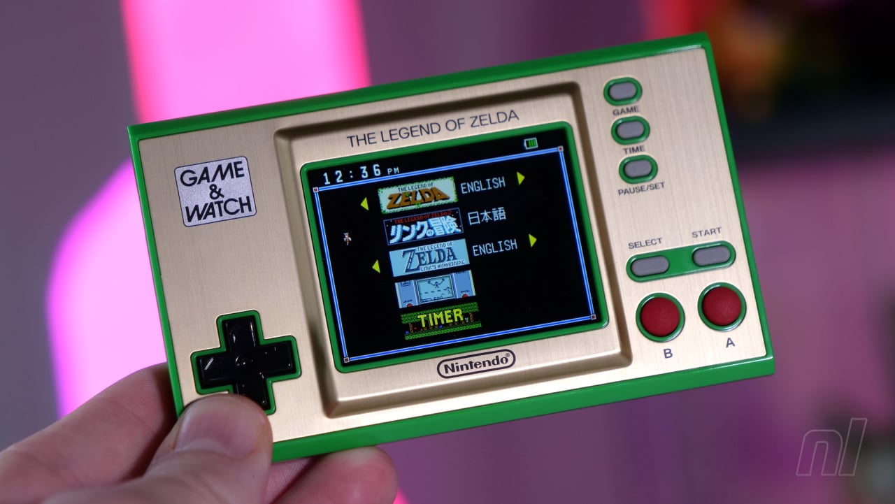 Nintendo's Zelda Game & Watch is another worthwhile stocking stuffer for  retro collectors