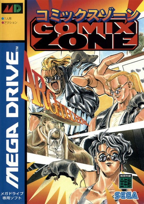 Comics zone sega dodge viper 1992