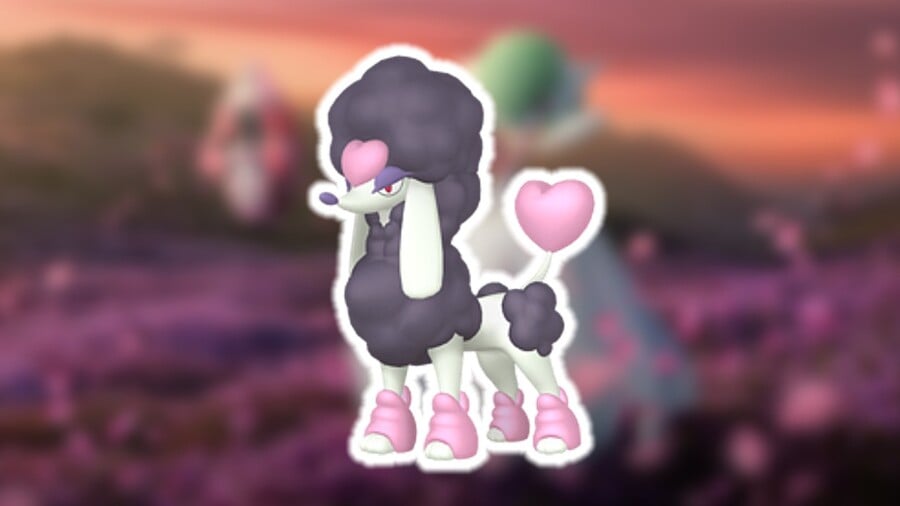 Shiny Heart Trim Furfrou Pokémon GO