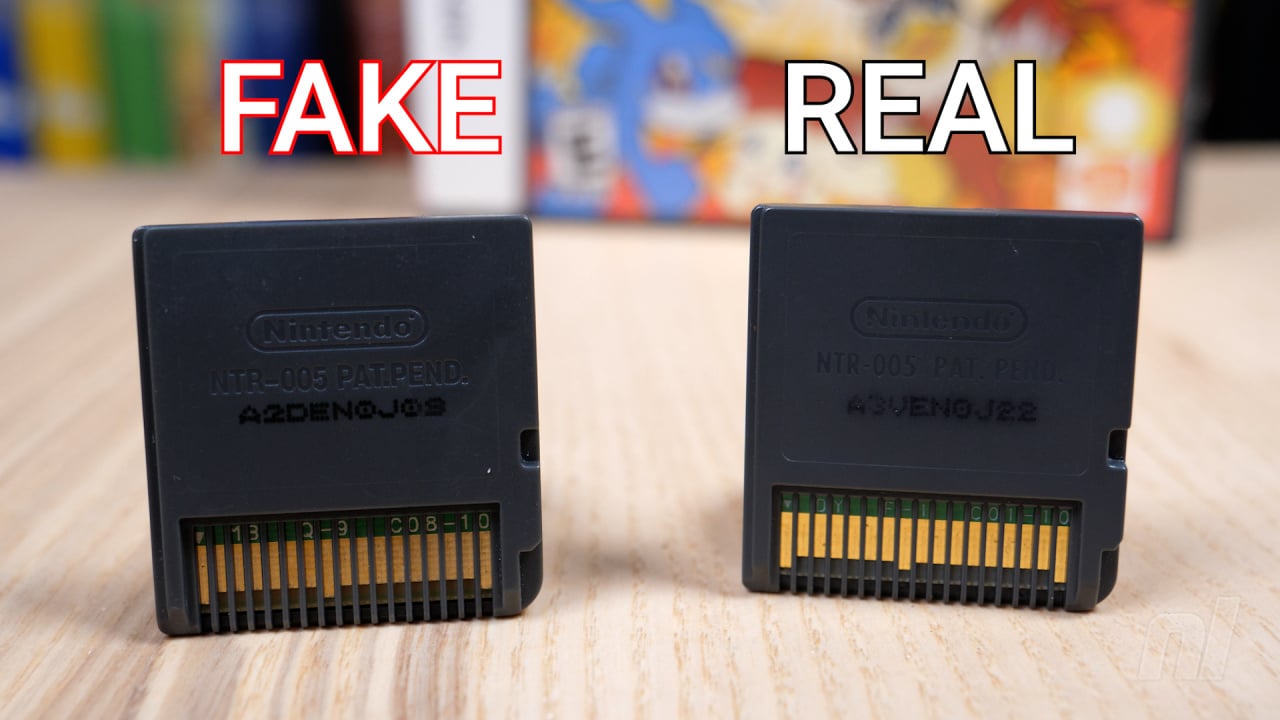 Fake best sale switch cartridges