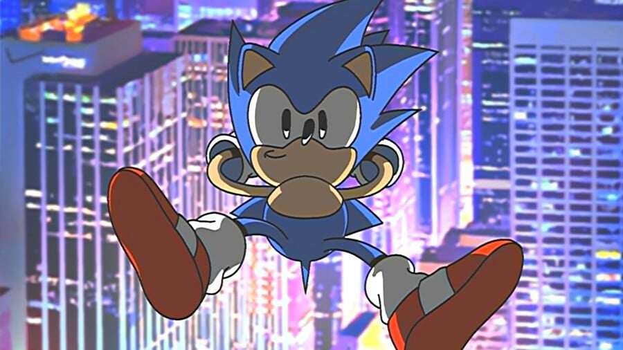 Sonic X Sonic vs OVA Sonic.