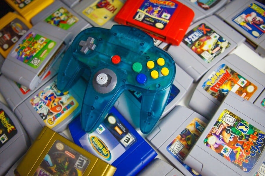 N64 Game Pile