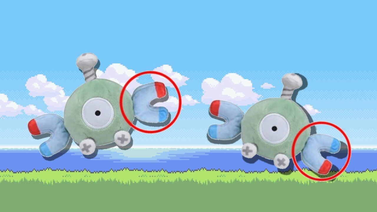 Random: the Pokémon company forgot what a magnemite looks like, and it’s really a pity