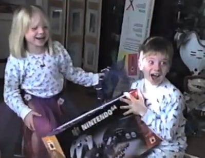 Nintendo 64 Kids Recall The Christmas 