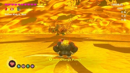 Donkey Kong Bananza King K. Rool Planet Core Boss