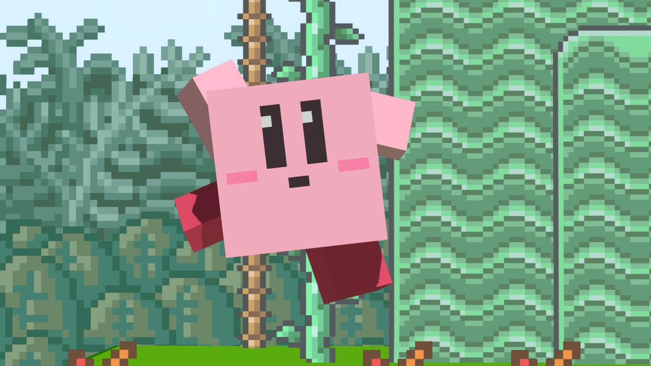 Minecraft Kirby' isn't real, but that's not stopping Smash Bros. fans -  Polygon