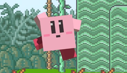 This Is What Kirby's Minecraft Form Looks Like In Smash Bros. Ultimate