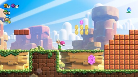 Super Mario Bros. Wonder: World 1-4 - Bulrush Coming Through 2