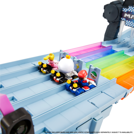 Hot Wheels Mario Kart Rainbow Road Raceway