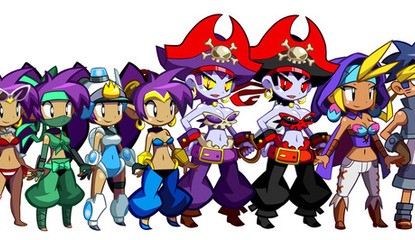 Flying Carpet Level in Shantae: Half-Genie Hero is Weaving Together Nicely