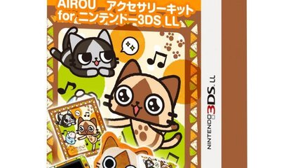 These Felyne-Themed 3DS XL Accessories are Ludicrously Cute
