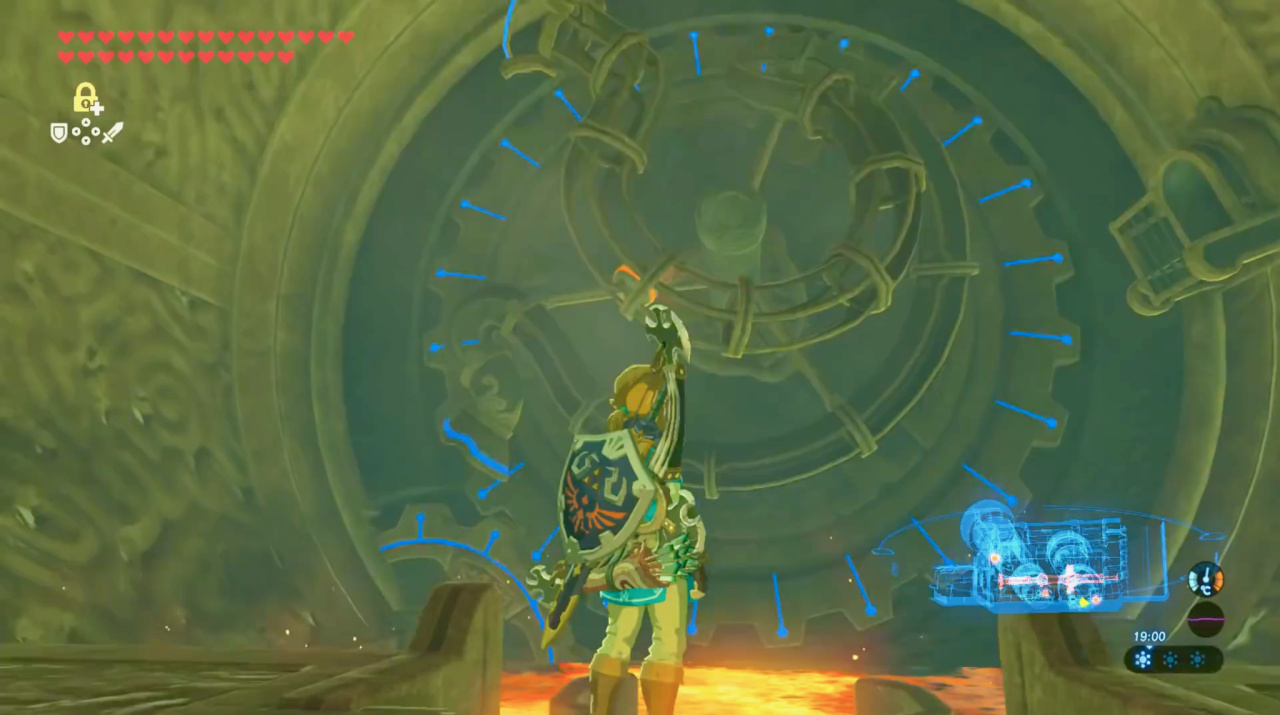 Zelda - The Divine Trial dungeon in Breath of the Wild DLC 2