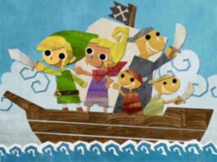 Look how much he loves boats! Give Link a boat game again, dang it!