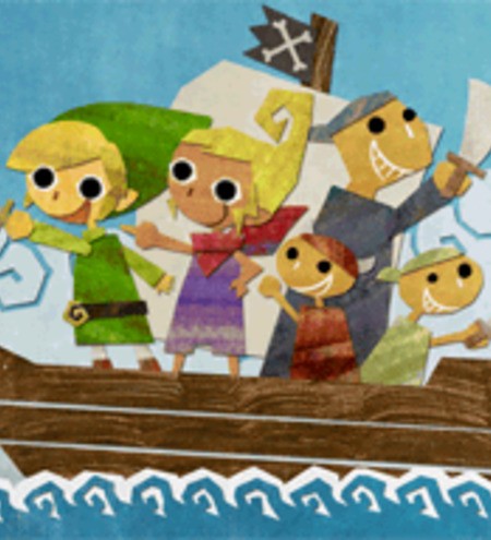 Look how much he loves boats! Give Link a boat game again, dang it!