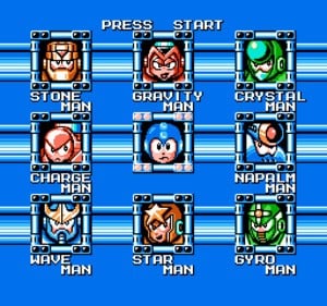 Mega Man's eight new enemies