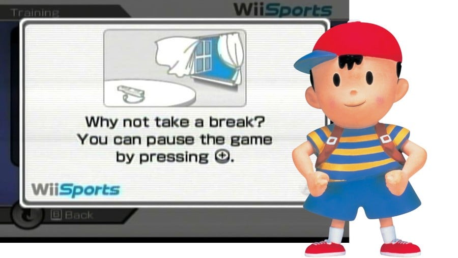 Random Did You Know Wii S Why Not Take A Break Screen Was Inspired By Earthbound Nintendo Life