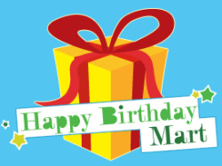 Happy Birthday Mart Cover
