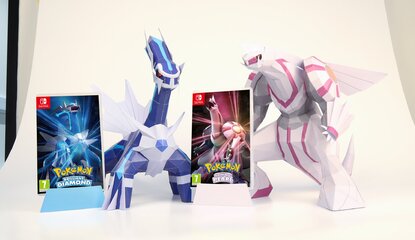 Pokémon Shares Free Dialga And Palkia Papercraft Models To Print And Build At Home
