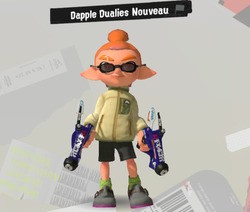 Splatoon 3 Dapple Dualies Nouveau