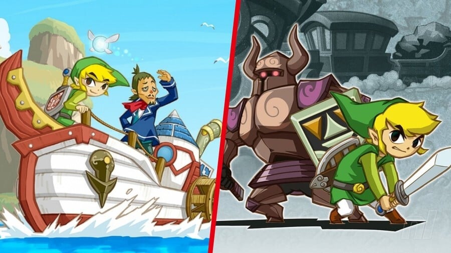 Which DS Zelda game was released first?