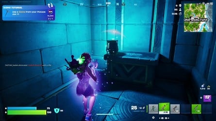 Hidden Chamber in Stone Sanctum in Fortnite