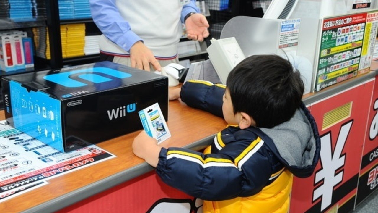 Wii Uハードウェアの日本での売上が大幅に増加