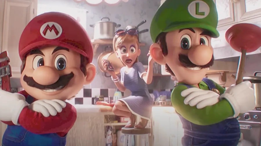 Mario Movie Plumbing