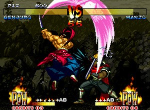 More excellent animations in Samurai Shodown III