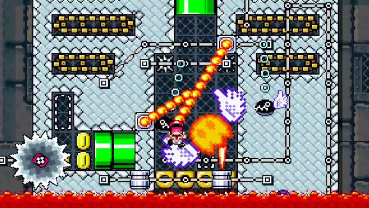 super mario bros maker 2 how making sword