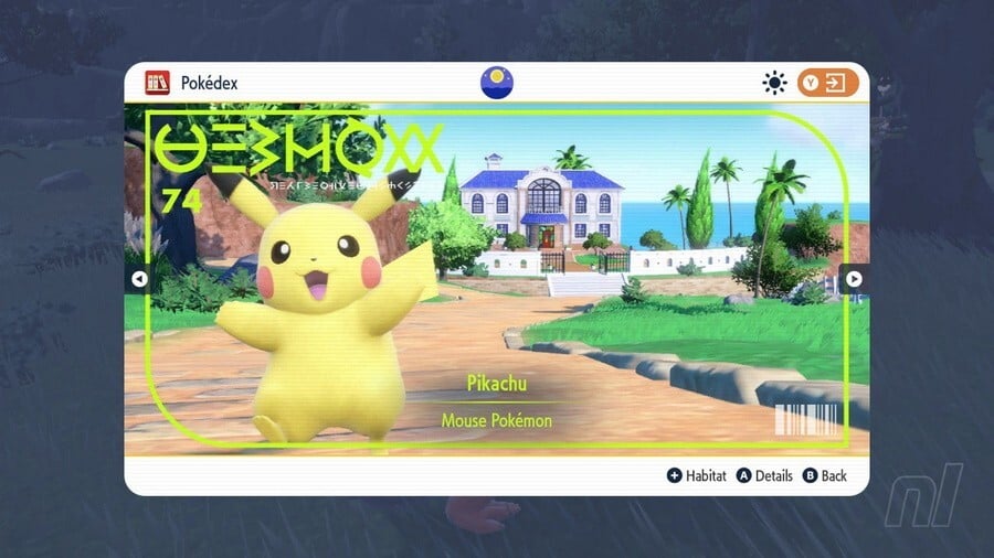 Pikachu location Scarlet and Violet