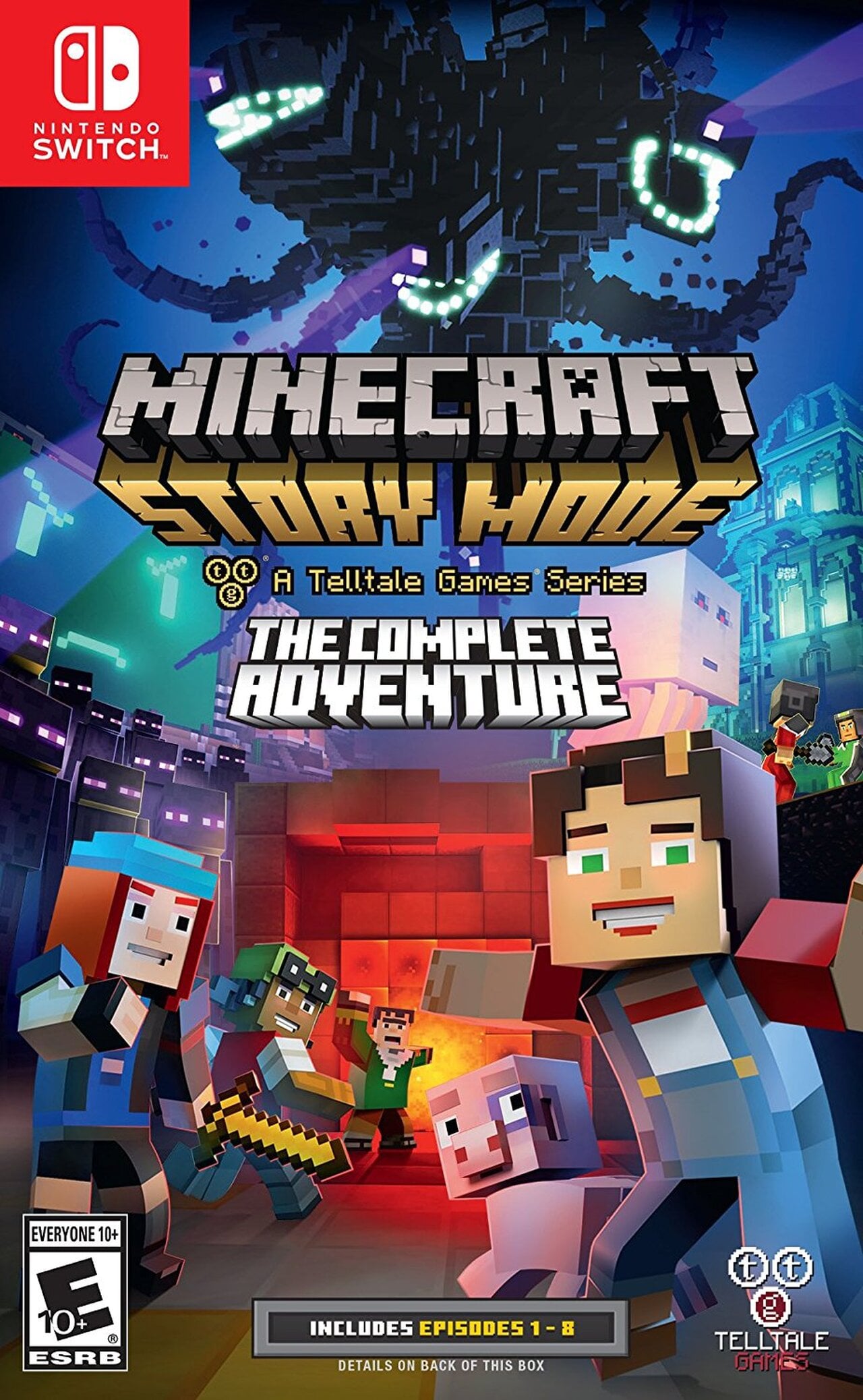 Minecraft: Story Mode Box Art