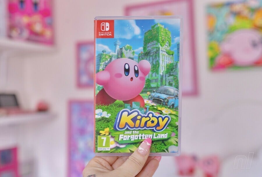 Kirby And The Forgotten Land Switch Case