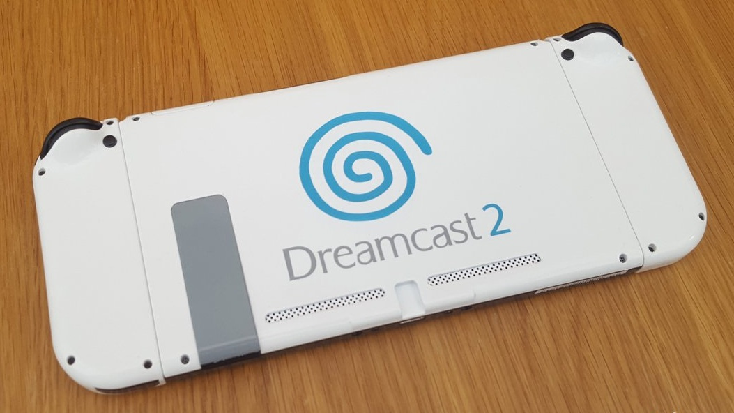 This Dreamcast Nintendo Switch Paintjob 