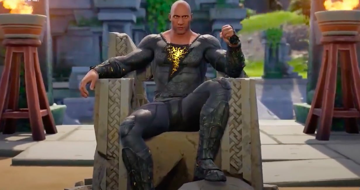 The Rock In Fortnite / The Foundation: Video Gallery