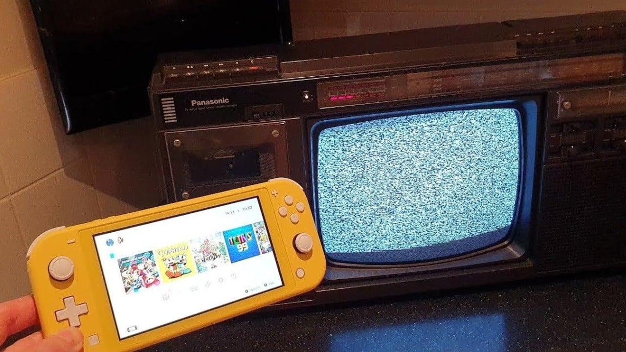 can you use the nintendo switch lite on tv