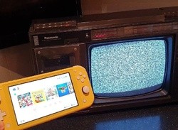 You Can't Dock A Switch Lite, But You Can Play It On A 1984 Panasonic Boombox