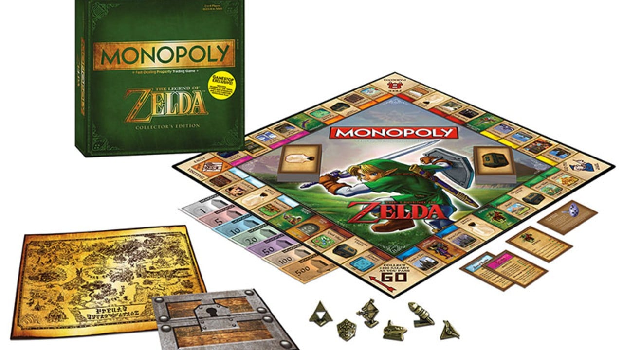 Nouveau Monopoly The Legend of Zelda Collector's Edition usaopoly 