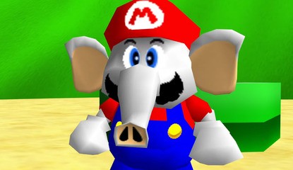 Super Mario 64 Mod Adds Elephant Mario
