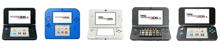 A família de sistemas Nintendo 3DS