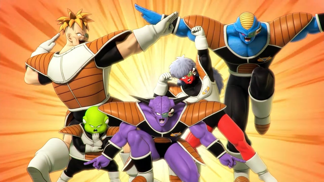 Dragon Ball: The Breakers Season 3 agrega The Mighty Ginyu Force como Raiders